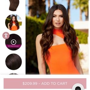 Glam seamless halo glam band